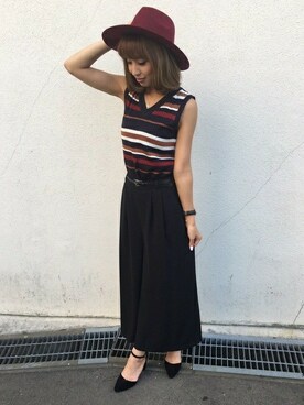 INGNI(イング)さん(レディース・164cm)の夏コーディネート