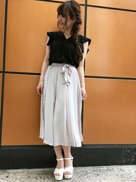 INGNI（イング）さん（レディース・163cm）の夏コーディネート