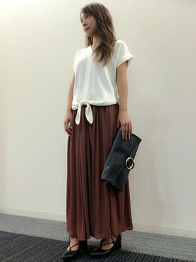 INGNI（イング）さん（レディース・154cm）の夏コーディネート