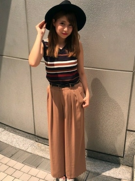 INGNI(イング)さん(レディース・160cm)の夏コーディネート