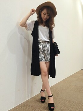 INGNI（イング）さん（レディース・151cm）の夏コーディネート