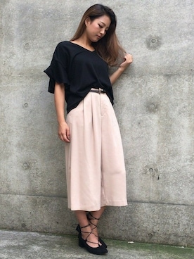 INGNI（イング）さん（レディース・160cm）の秋コーディネート