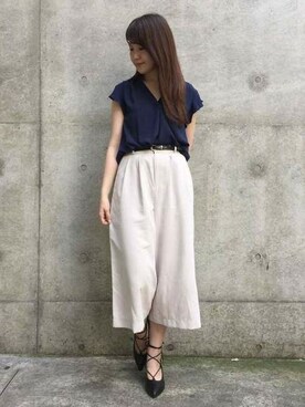 INGNI（イング）さん（レディース・160cm）の秋コーディネート