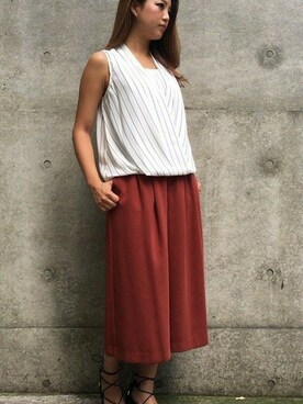 INGNI（イング）さん（レディース・160cm）の秋コーディネート