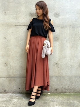 INGNI（イング）さん（レディース・154cm）の秋コーディネート