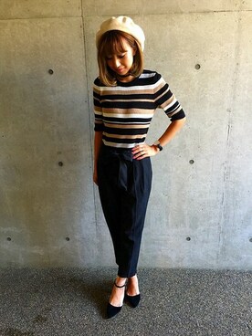 INGNI（イング）さん（レディース・164cm）の秋コーディネート