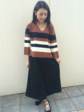 INGNI（イング）さん（レディース・160cm）の秋コーディネート