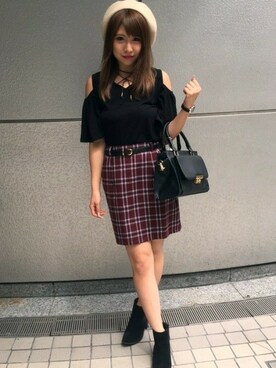INGNI(イング)さん(レディース・160cm)の秋コーディネート