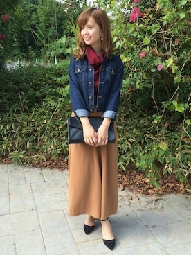 INGNI（イング）さん（レディース・161cm）の秋コーディネート