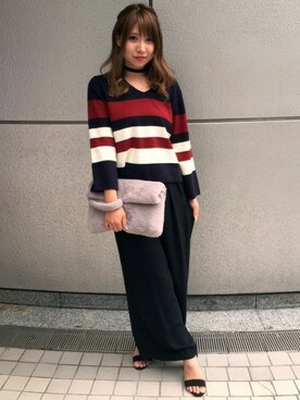 INGNI（イング）さん（レディース・160cm）の秋コーディネート