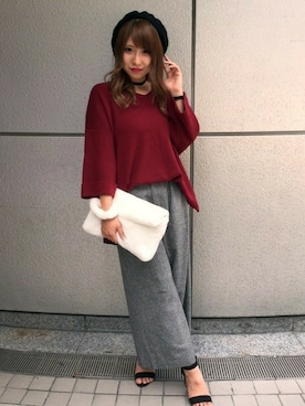 INGNI（イング）さん（レディース・160cm）の秋コーディネート