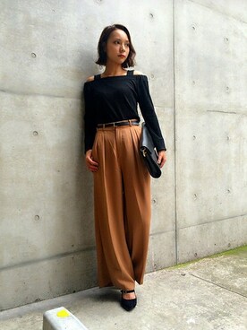 INGNI（イング）さん（レディース・154cm）の秋コーディネート