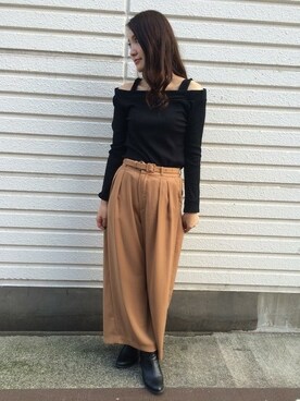 INGNI（イング）さん（レディース・160cm）の秋コーディネート