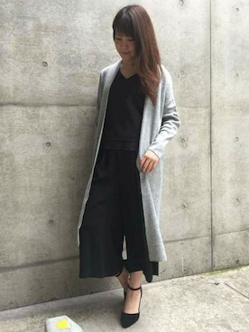 「INGNI（イング）のアイテム（つなぎ/オールインワン）」を使った、INGNI（イング）さん（レディース・160cm）の秋コーディネート
