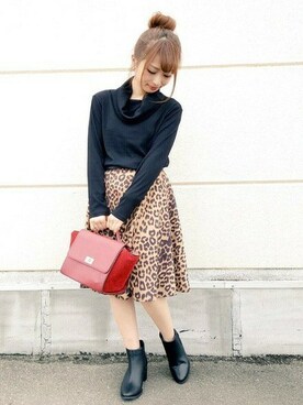 INGNI（イング）さん（レディース・151cm）の秋コーディネート