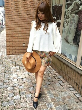 INGNI（イング）さん（レディース・151cm）の秋コーディネート