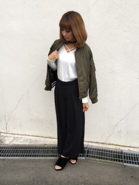 INGNI（イング）さん（レディース・164cm）の秋コーディネート