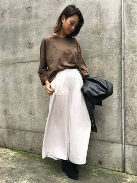 INGNI（イング）さん（レディース・160cm）の秋コーディネート