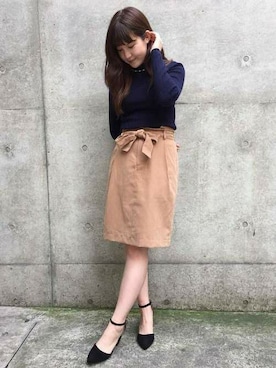 INGNI（イング）さん（レディース・160cm）の秋コーディネート