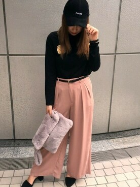 INGNI（イング）さん（レディース・160cm）の秋コーディネート