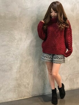INGNI（イング）さん（レディース・151cm）の秋コーディネート