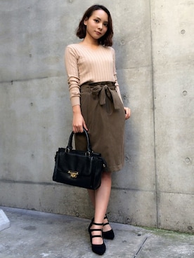 INGNI（イング）さん（レディース・154cm）の秋コーディネート