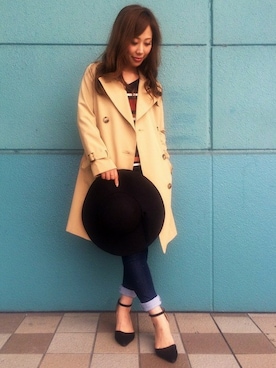 INGNI（イング）さん（レディース・155cm）の秋コーディネート