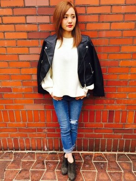 INGNI（イング）さん（レディース・153cm）の秋コーディネート