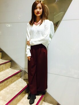INGNI（イング）さん（レディース・153cm）の秋コーディネート