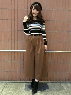 INGNI（イング）さん（レディース・163cm）の秋コーディネート