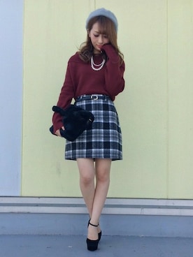 INGNI（イング）さん（レディース・151cm）の秋コーディネート