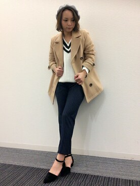 INGNI（イング）さん（レディース・154cm）の秋コーディネート