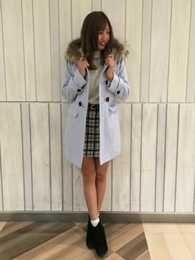 INGNI（イング）さん（レディース・165cm）の冬コーディネート