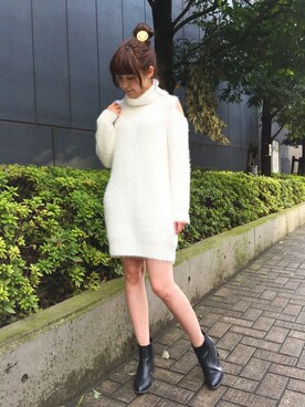 INGNI（イング）さん（レディース・160cm）の冬コーディネート