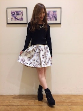 INGNI(イング)さん(レディース・155cm)の冬コーディネート