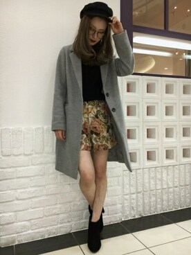 INGNI（イング）さん（レディース・158cm）の冬コーディネート