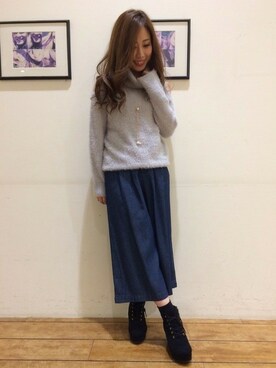 INGNI(イング)さん(レディース・155cm)の冬コーディネート