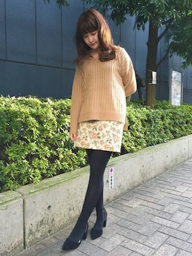 INGNI（イング）さん（レディース・159cm）の冬コーディネート