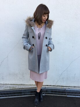 INGNI（イング）さん（レディース・164cm）の冬コーディネート