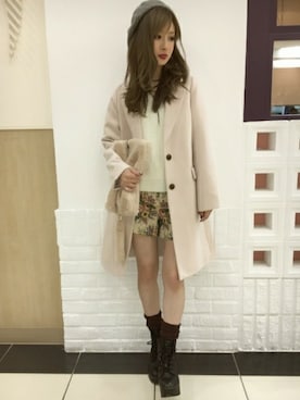 INGNI（イング）さん（レディース・158cm）の冬コーディネート