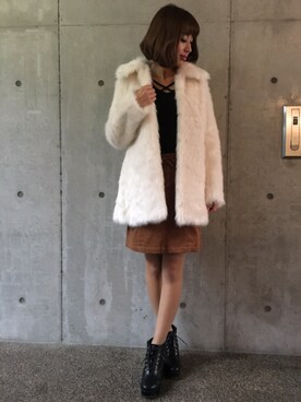 INGNI（イング）さん（レディース・164cm）の冬コーディネート