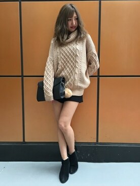 INGNI（イング）さん（レディース・165cm）の冬コーディネート