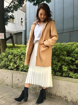 INGNI（イング）さん（レディース・160cm）の冬コーディネート