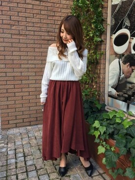 INGNI（イング）さん（レディース・151cm）の冬コーディネート