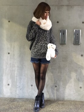 INGNI（イング）さん（レディース・164cm）の冬コーディネート