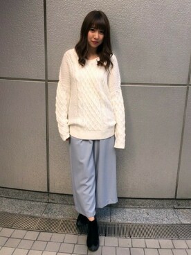 INGNI（イング）さん（レディース・160cm）の冬コーディネート