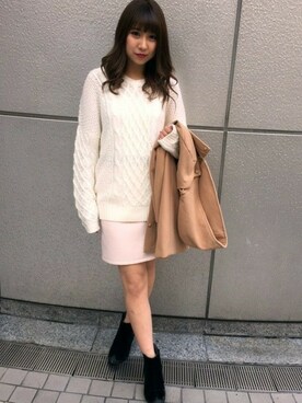 INGNI（イング）さん（レディース・160cm）の冬コーディネート