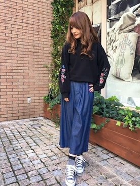 INGNI（イング）さん（レディース・151cm）の冬コーディネート