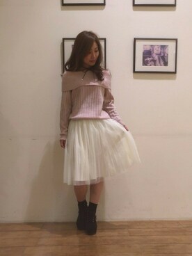 INGNI（イング）さん（レディース・155cm）の冬コーディネート