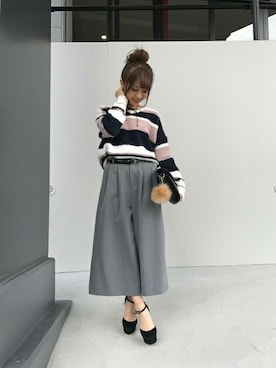 INGNI（イング）さん（レディース・151cm）の冬コーディネート